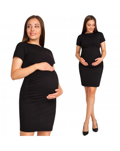 Sukienka ciążowa Klea krótki rękaw