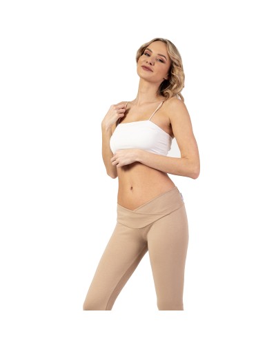 Wielofunkcyjne getry rybaczki, 3/4 legginsy ciążowe z panelem pod brzuszek