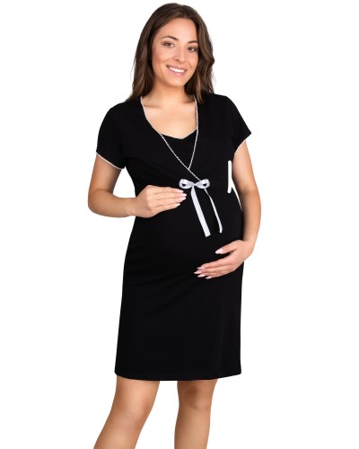 Koszula nocna ciążowa do karmienia Melisa