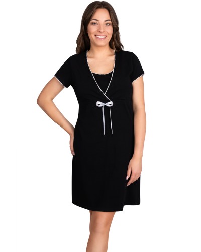 Koszula nocna ciążowa do karmienia Melisa