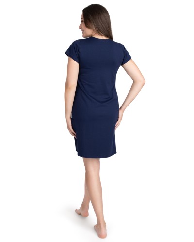 Koszula nocna ciążowa do karmienia, do porodu DOROTY