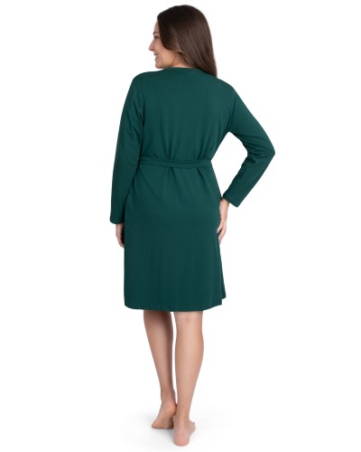 Bawełniany lekki Szlafrok Nina podomka Basic Style