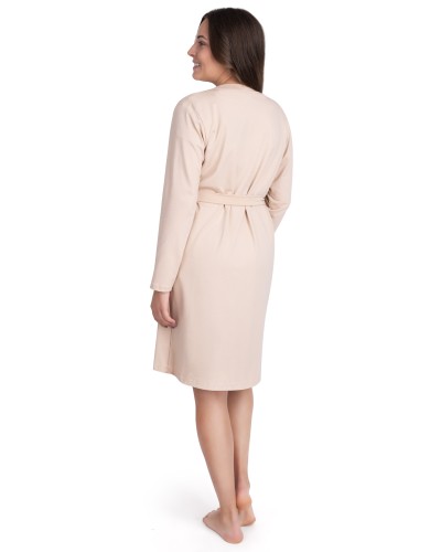 Bawełniany lekki Szlafrok Nina podomka Basic Style