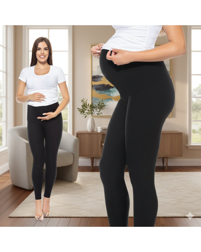 Legginsy, getry ciążowe, idealnie kryjące