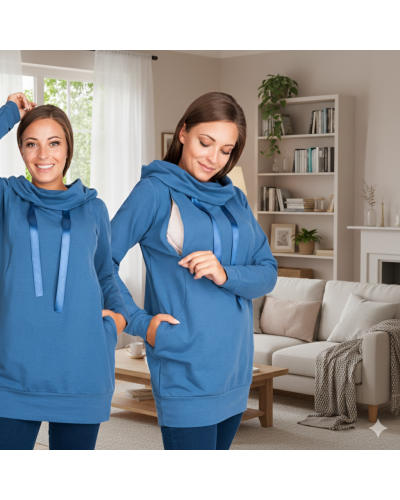 Bluza ciążowa do karmienia Irmina